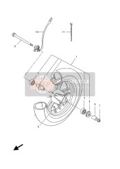 Roue avant